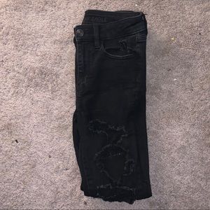 AE Distressed Hi-Rise Jegging